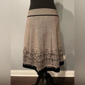 Loft petite midi sequins skirt